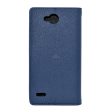 LG X POWER2  XCHARGE M322 M320 Wallet Case WCFC09 Blue Online Sale