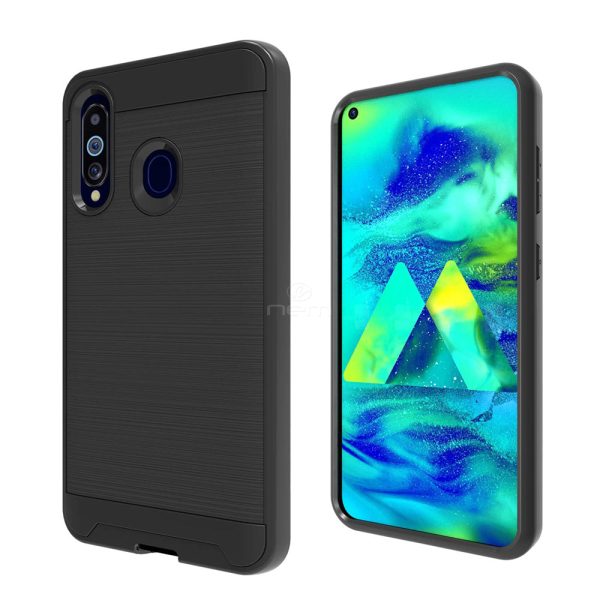 Samsung A60 Brushed Hybrid Case HYB32 Black Discount