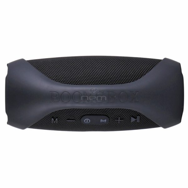 Booms Box Mini Bluetooth Speaker Splash Proof BTSP-E10 Black on Sale