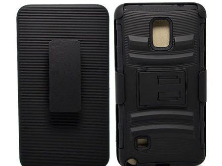 ýSamsung Galaxy Note 4 Clip Black Black TPU with Black Holster Combo 5 For Discount