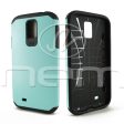 Samsung Galaxy S4 Hyb16 Case Light Blue Black tpu Online now