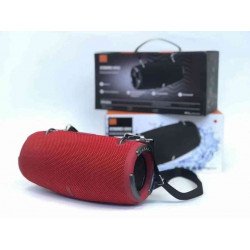 Xtreme3 Drum Style Outdoor Carrying Strap Wireless FM Radio Bluetooth Speaker for Universal Cell Phone And Bluetooth Device (Red) Hot on Sale