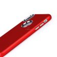 iPhone X   XS Electroplated Metallic Soft Case HYB41 Red Fashion