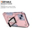 iPhone 14 Plus Magnetic Kickstand Hybrid Case HYB73 RoseGold Online Sale