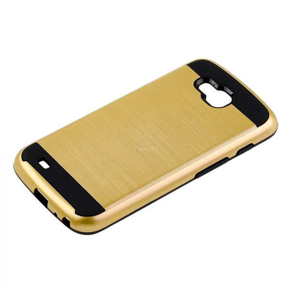 LG LV9 LG X Venture Brushed Hybrid Armor Case HYB32 Gold on Sale