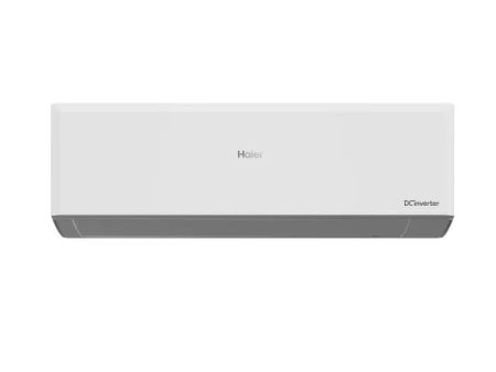 Haier Smart Eco Split Air Conditioner With Inverter Technology, Cooling Only, 1.5 HP, White - HSU-12KCRIC on Sale