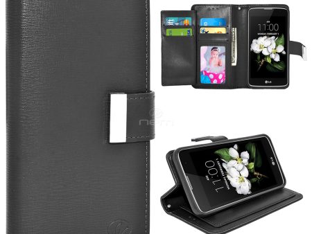 LG Aristo3 2 X210 K8 Fortune2 Flap Wallet WCFC13 Black Sale