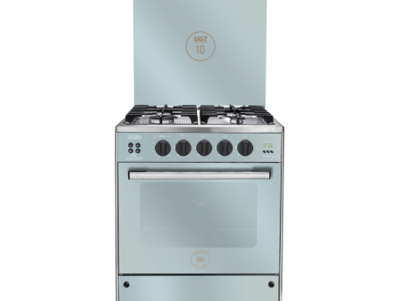 Unionaire Platnium 5 Digital Gas Cooker, 4 Burners, 60 cm, Stainless Steel - C66SS-GC-447-IDSF-U5-AL Discount