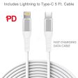 2-In-1 Home Charger 20W + Lightning to Type-C Cable HD2TC Discount