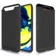 Samsung A80 A90 Brushed Hybrid Armor Case HYB32 Black For Cheap