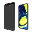 Samsung A80 A90 Brushed Hybrid Armor Case HYB32 Black For Cheap