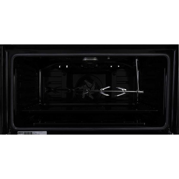 Zanussi Coolcast Gas Cooker, 5 Burners, 90 cm, Stainless Steel - ZCG91236XA Fashion