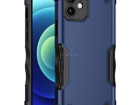 iPhone 11 (6.1 ) Non Slip Shockproof Hybrid Case HYB76 Blue Online Sale