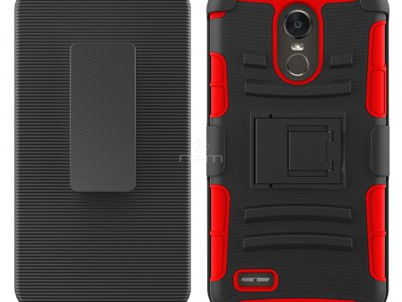 LG STYLO 3 LS777 Stylo 3 PLUS Holster Combo CB5C Black Red Online now