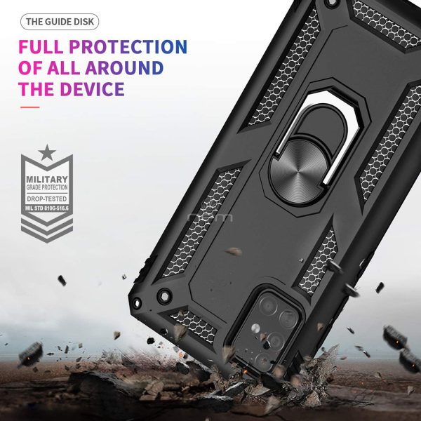 Samsung A51 5G Hybrid Case Ring Kickstand HYB08R Black Hot on Sale