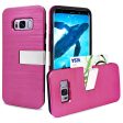 Samsung Galaxy S8+ Hybrid Case w. Slot Kickstand HYB39 Pink Sale