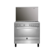 LA GERMANIA Digital Freestanding Gas Cooker, 5 Burners, 90 cm, Stainless Steel - 9C10GLA1X4AWW Online Sale