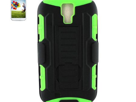 Samsung Galaxy S4 Holster Combo CB4C w. Clip Black Green Fashion