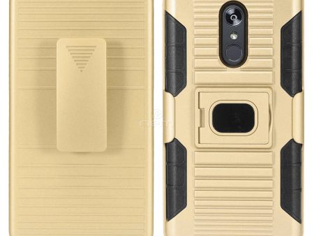 LG Stylo 5 Holster Combo Case with Magnetic HC01 Gold Online Hot Sale