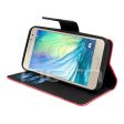 Samsung Galaxy A7 Folio Wallet Case WCFC09 Red Black Online Hot Sale