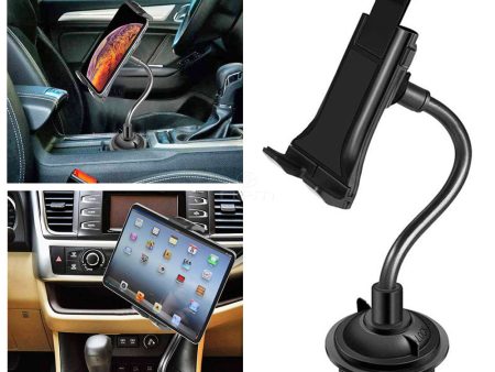 2-in-1 Tablet & Smart Phone Car Cup Holder HOL-416 Hot on Sale