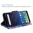 Coolpad Legacy Case, Coolpad Legacy Wallet Case, Wrist Strap Pu Leather Wallet Case [Kickstand] with ID & Credit Card Slots - Blue Butterfly Hot on Sale